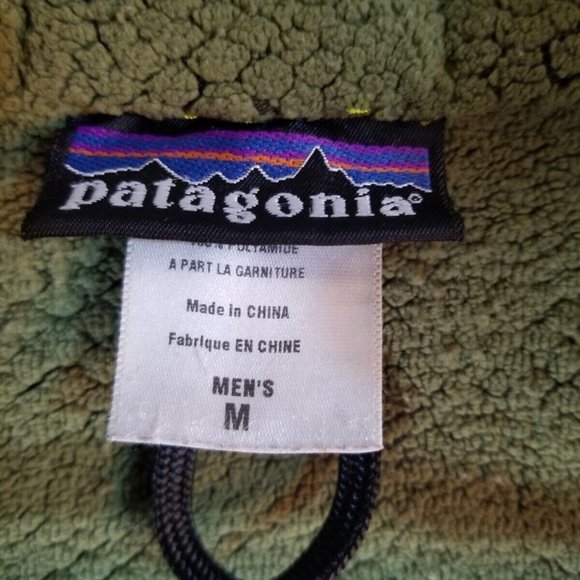 PATAGONIA FULLZIP MEN'S JACKET SIZE Medium Olive Gray. - Picture 15 of 15